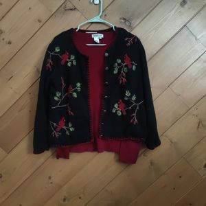 Coldwater Creek cardigan set